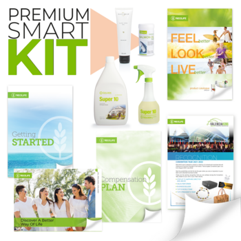 „Premium Smart Kit“ su produktais ir skaitmeniniu medžiagos rinkiniu bei registracija 12 mėn.
